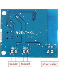 Módulo Amplificador Bluetooth 15W Doble Canal Walfront 2
