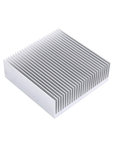 Disipador de Calor de Aluminio 80x80x27mm Awxlumv para LED