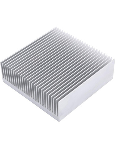 Disipador de Calor de Aluminio 80x80x27mm Awxlumv para LED