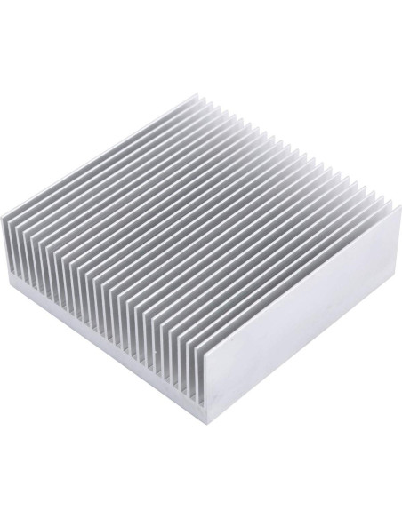Disipador de Calor de Aluminio 80x80x27mm Awxlumv para LED