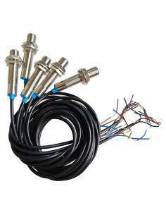 Sensor de Proximidad Hall NPN NJK-5002C 5 Pcs 6-36V DC