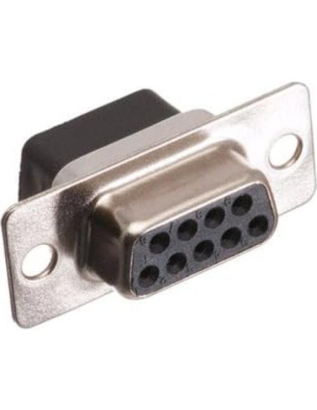 Conectores DB9 Hembrados D-Sub Crimp 50 Pcs Accesorios PC