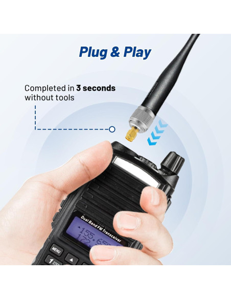 Kit de Adaptadores Coaxiales RF Anina 16 Piezas UHF/BNC/N/F a SMA