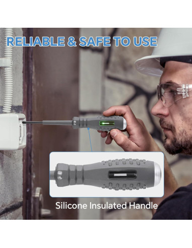 Juego de Destornillador y Probador de Voltaje Tomorotec 2PCS