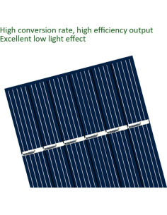 Panel Solar Mini 60x55mm Dream_light 3V 150mA Alta Eficiencia 2