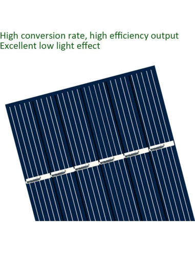 Panel Solar Mini 60x55mm Dream_light 3V 150mA Alta Eficiencia