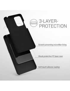 Funda de Silicona TPU kwmobile para OnePlus 9 - Negro 2