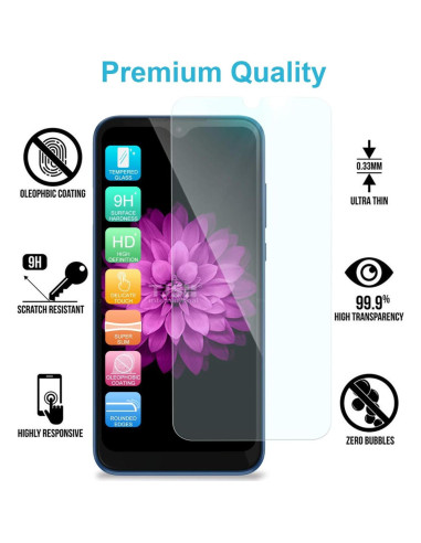 Funda TJS para Nokia G310 5G con Protector de Pantalla Rojo