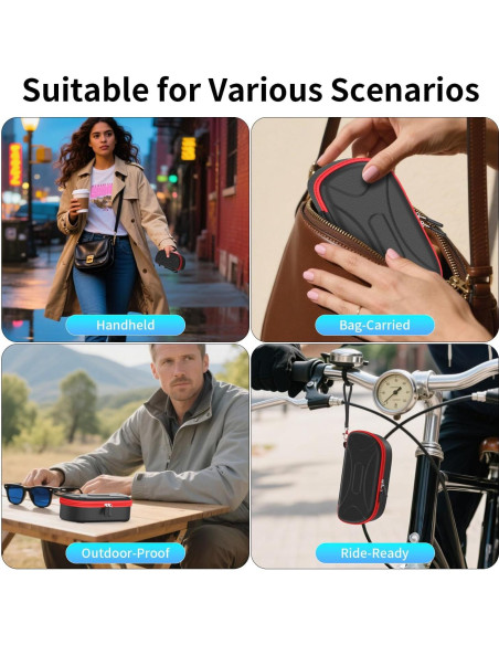 Funda de Transporte LUOKE para Gafas Ray-Ban Meta - Negro