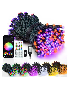 Cadena de Luces LED RGB 300 LED 33.2m Control Remoto APP
