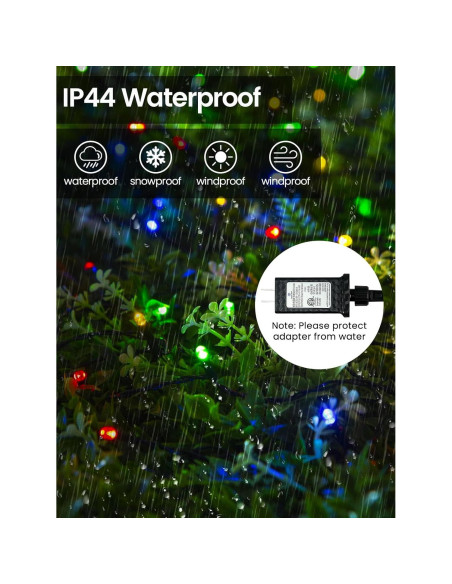 Cadena de Luces LED RGB 300 LED 33.2m Control Remoto APP