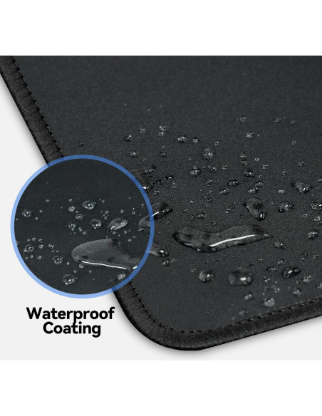 Alfombrilla de Ratón TECKNET 3 Pack Impermeable Antideslizante