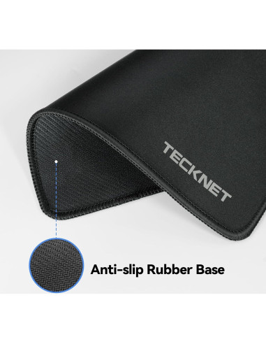 Alfombrilla de Ratón TECKNET 3 Pack Impermeable Antideslizante