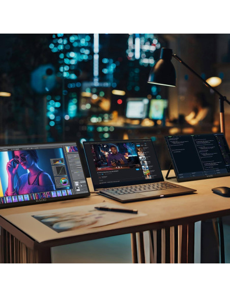 Monitor Portátil Kado 15.6" FHD 1080p IPS HDMI USB-C