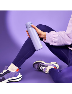 Botella de Agua Aislada Ion8 500 ml Acero Inoxidable Púrpura 2