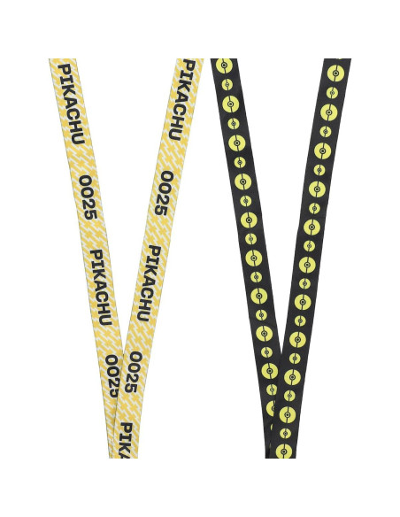 Lanyard Pikachu Bioworld Kanto 12.7x7.6 cm Poliester Lanyard Pikachu Bioworld Kanto 12.7x7.6 cm Poliester