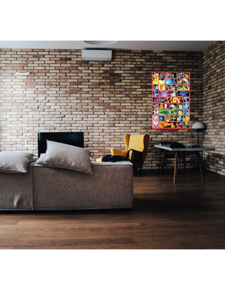 Conjunto de Pósters de Anime Pokémon 3 Piezas 91x61 cm