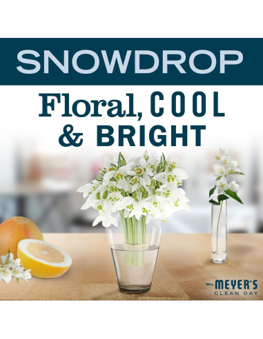 Recarga Jabón Líquido para Manos Mrs. Meyer's Copo de Nieve 980ml