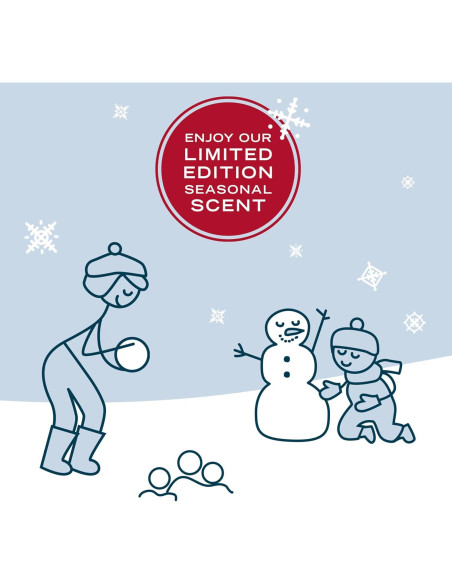 Recarga Jabón Líquido para Manos Mrs. Meyer's Copo de Nieve 980ml