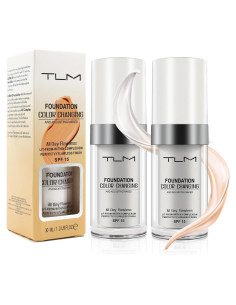 Base de Maquillaje TLM Hidratante 30 ml - Cambia de Color SPF15