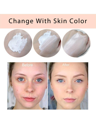 Base de Maquillaje TLM Hidratante 30 ml - Cambia de Color SPF15