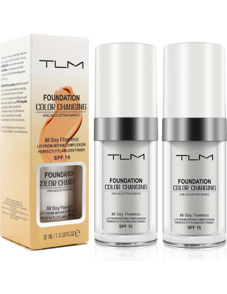 Base de Maquillaje TLM Hidratante 30 ml - Cambia de Color SPF15
