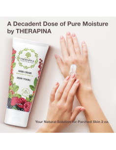 Crema de Manos THERAPINA Aromaterapia 85g - Manteca de Karité 2