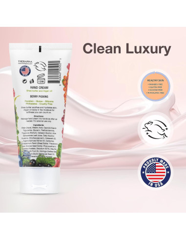 Crema de Manos THERAPINA Aromaterapia 85g - Manteca de Karité