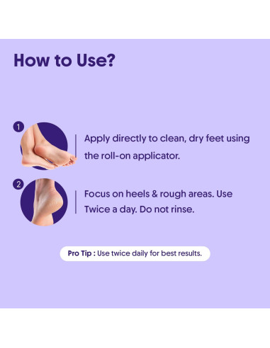 Rodillo Exfoliante para Pies Aravi AHA BHA 50ml - Suaviza y Repara