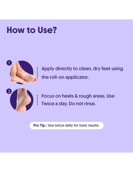 Rodillo Exfoliante para Pies Aravi AHA BHA 50ml - Suaviza y Repara