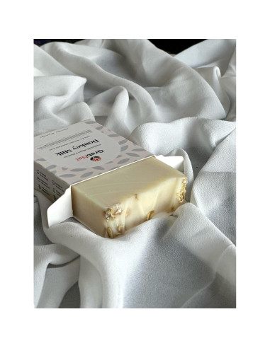 Paquete de 4 Jabones de Leche de Burra 100g - Natural y Hecho a Mano