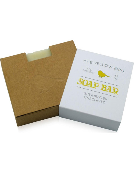 Jabón en Barra Amarillo Sin Fragancia El Pájaro Amarillo 142g
