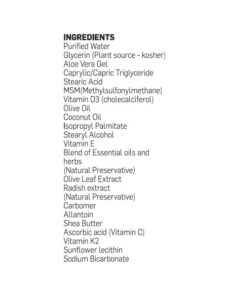 Crema de Vitamina D3 15000UI BIOLABS PRO - 85g - Natural