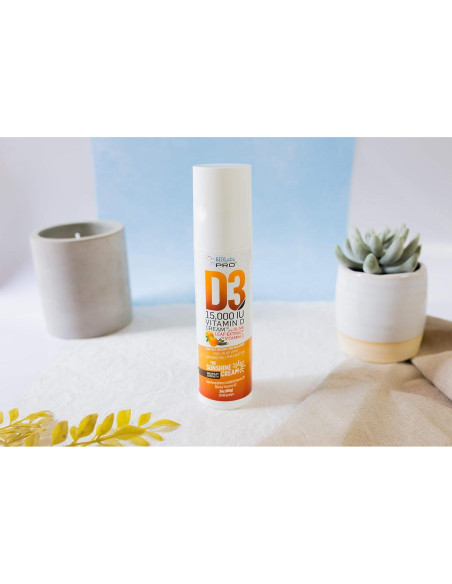 Crema de Vitamina D3 15000UI BIOLABS PRO - 85g - Natural
