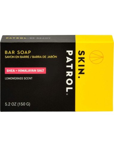 Jabón de Manteca de Karité y Sal del Himalaya Patrol 150g