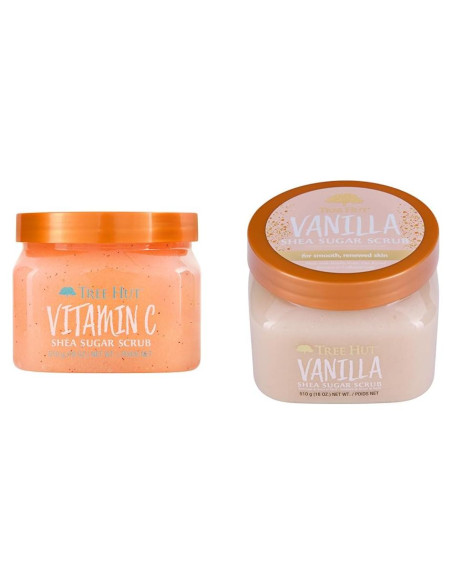 Exfoliantes Corporales Tree Hut 510 g - Vitamina C y Manteca de Karité