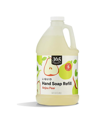 Jabón de Manos Líquido 365 Whole Foods Pera Anjou 1.89L