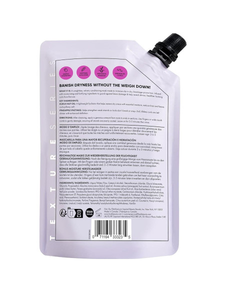 HASK Máscara Hidratante Aceite de Nuez Kukui 236.6 ml