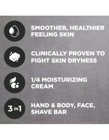 Barra Hidratante Dove Men+Care Coco + Cítricos 106 g