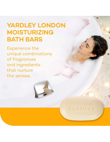 Jabón de Baño Nutritivo Yardley London Manteca de Karité 120g