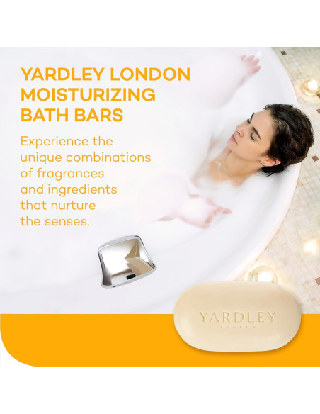 Jabón de Baño Nutritivo Yardley London Manteca de Karité 120g