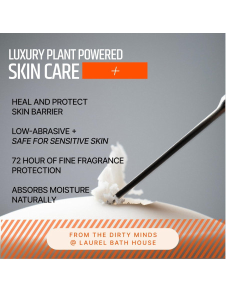 Desodorante Natural Sin Aluminio Laurel Bath House 72 Horas