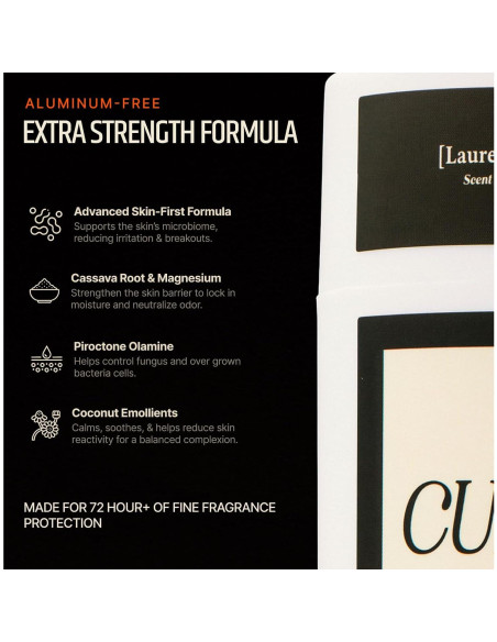 Desodorante Natural Sin Aluminio Laurel Bath House 72 Horas