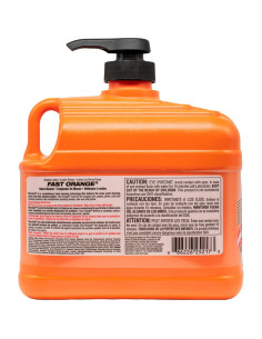 Limpiador de Manos Fast Orange Permatex 25217 1.89L Sin Agua 2