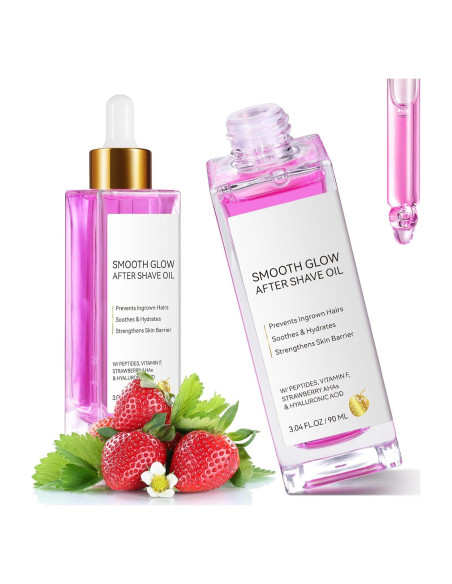 Aceite After Shave Fresa 90 ML - Hidratante y Calmante