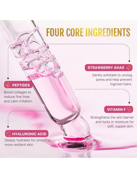 Aceite After Shave Fresa 90 ML - Hidratante y Calmante