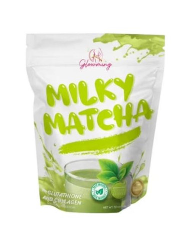 Bebida de Glutatión y Colágeno Cris Cosmetics Milky Matcha 10 Sobres