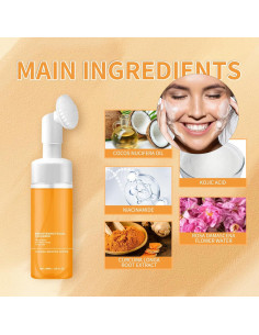 Juego de Cuidado Facial de Cúrcuma 4 Piezas DENESTUP 2