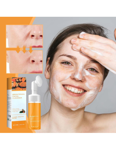 Juego de Cuidado Facial de Cúrcuma 4 Piezas DENESTUP