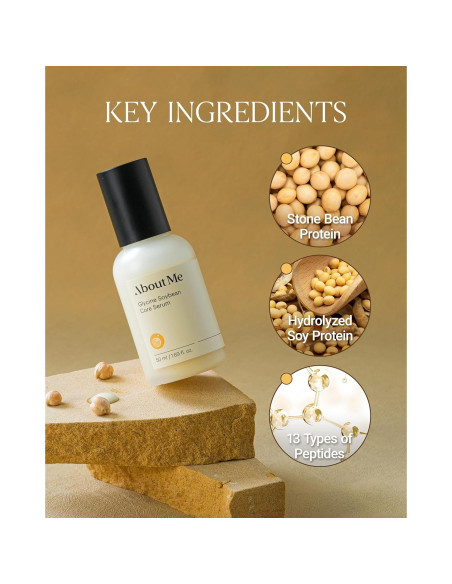 Sérum de Soja Glicina Core - 50ml - Reafirmante con 13 Péptidos